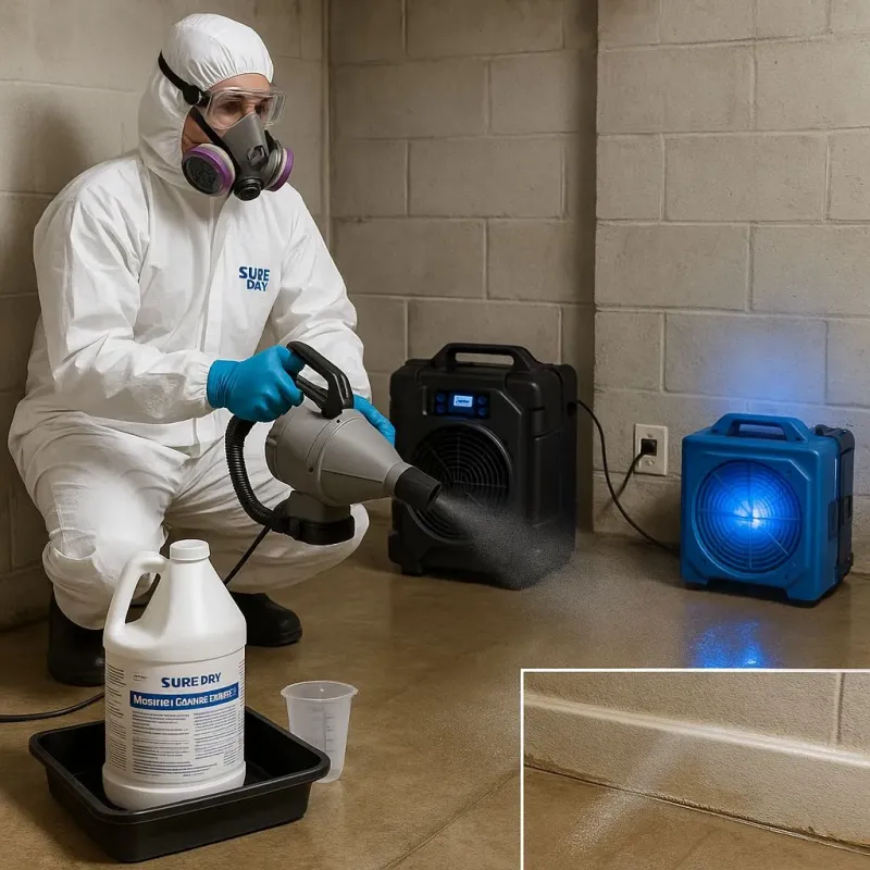 Sanitization and Odor Removal process in Maple Heights-Lake Desire, WA