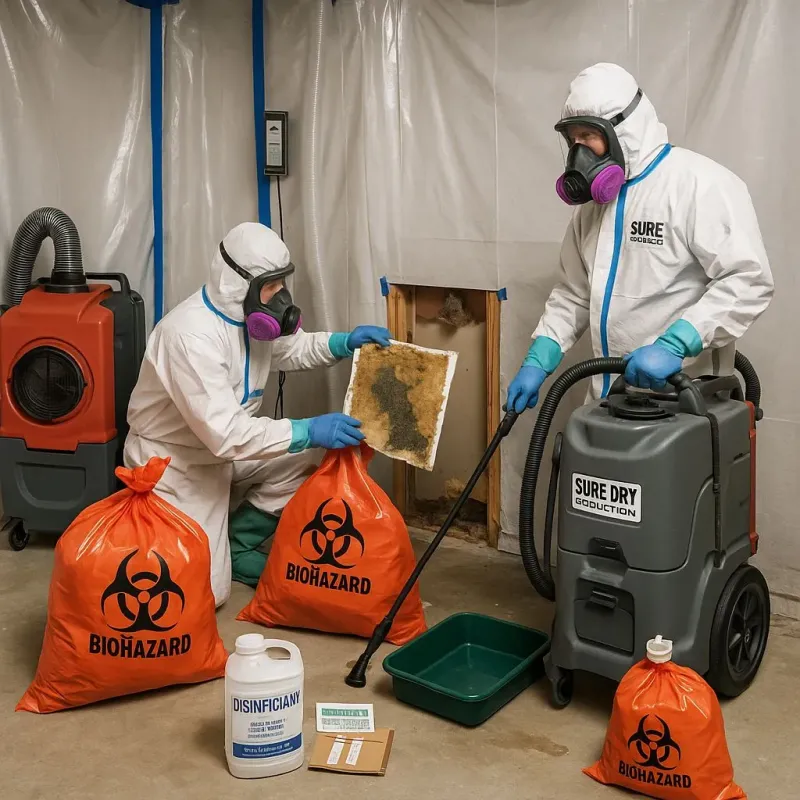 Contaminated Water Handling Protocols process in Maple Heights-Lake Desire, WA