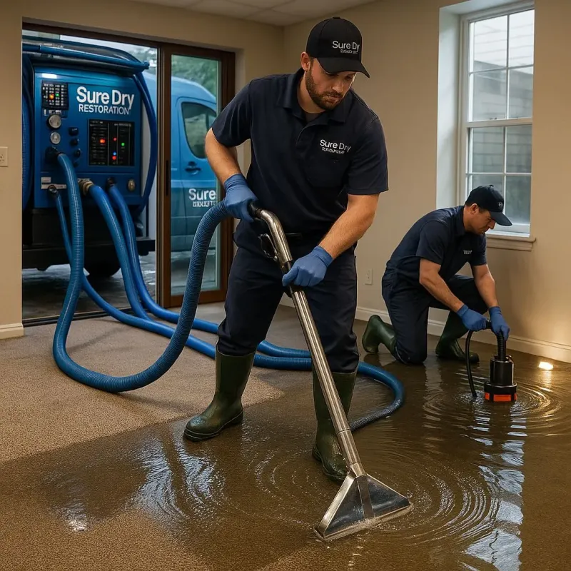 Water Extraction and Removal process in Maple Heights-Lake Desire, WA